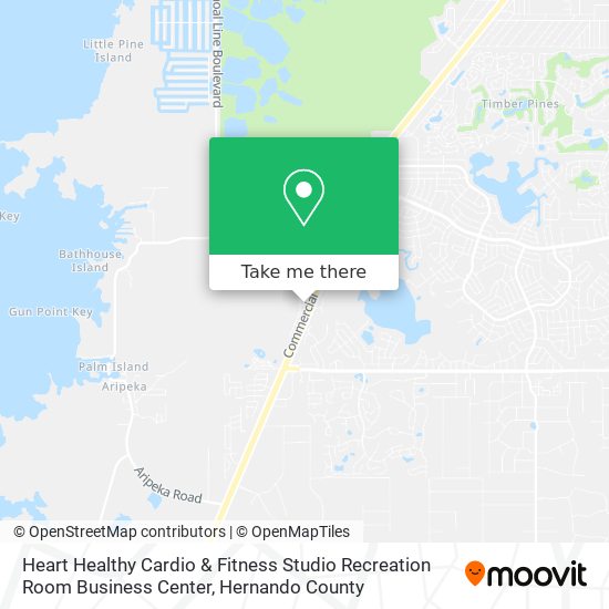 Heart Healthy Cardio & Fitness Studio Recreation Room Business Center map