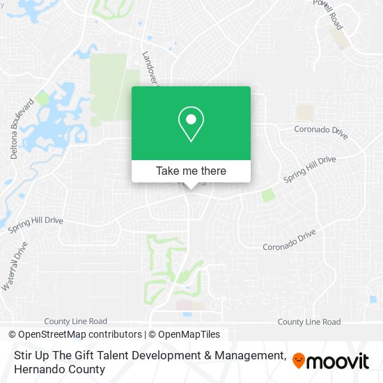 Mapa de Stir Up The Gift Talent Development & Management