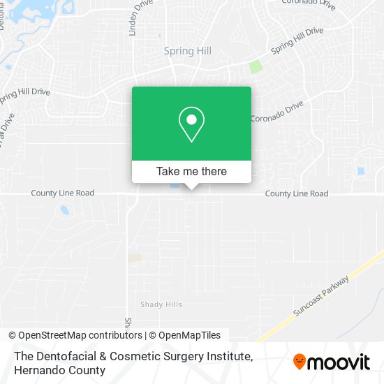 Mapa de The Dentofacial & Cosmetic Surgery Institute