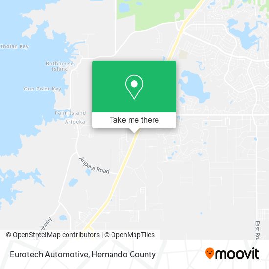 Mapa de Eurotech Automotive