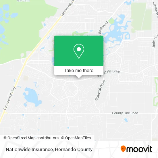 Nationwide Insurance map