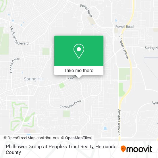 Philhower Group at People's Trust Realty map