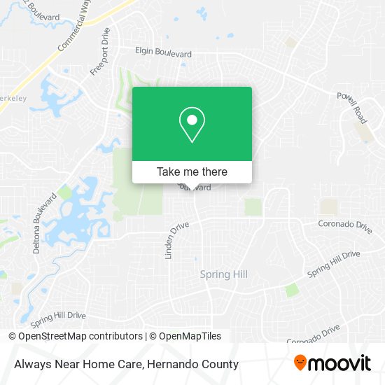 Mapa de Always Near Home Care