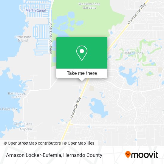 Amazon Locker-Eufemia map