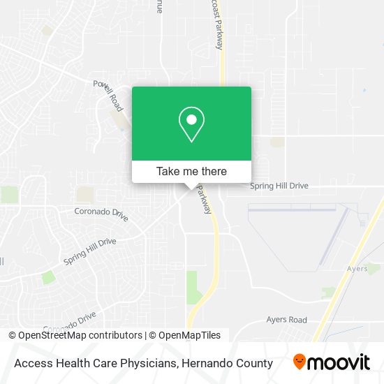 Mapa de Access Health Care Physicians