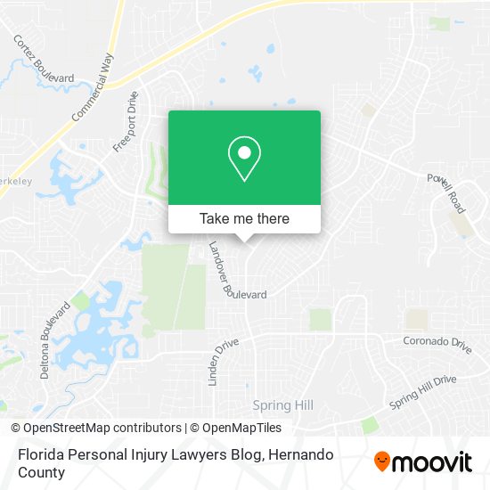 Mapa de Florida Personal Injury Lawyers Blog