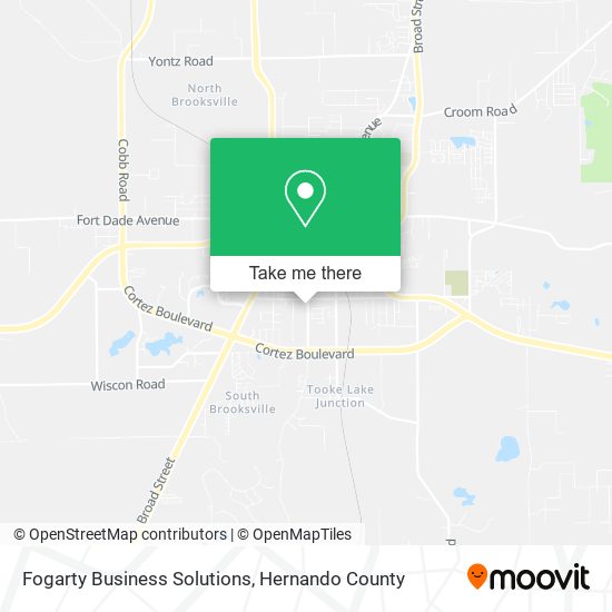 Fogarty Business Solutions map