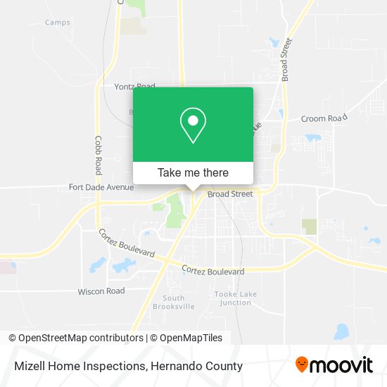 Mapa de Mizell Home Inspections