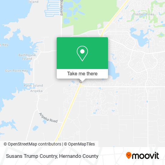Mapa de Susans Trump Country