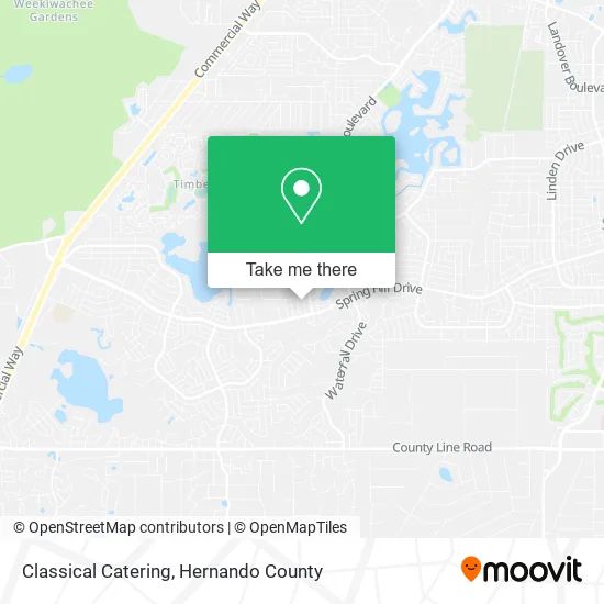 Classical Catering map