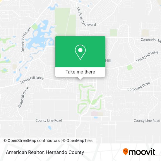 American Realtor map