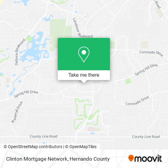 Mapa de Clinton Mortgage Network