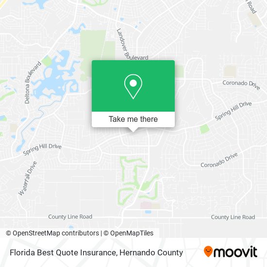 Florida Best Quote Insurance map