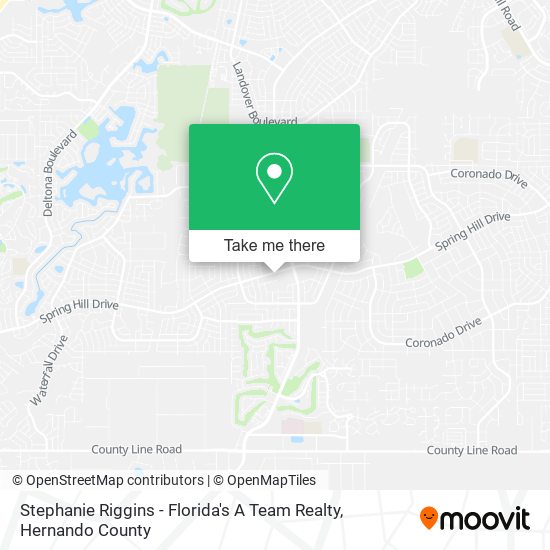 Mapa de Stephanie Riggins - Florida's A Team Realty