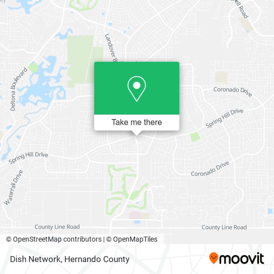 Dish Network map