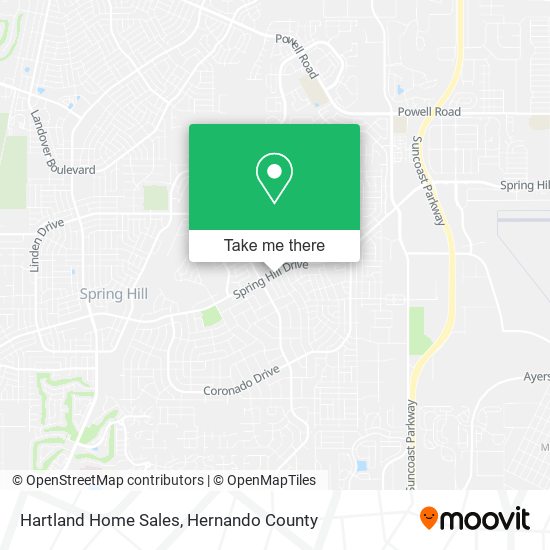 Mapa de Hartland Home Sales