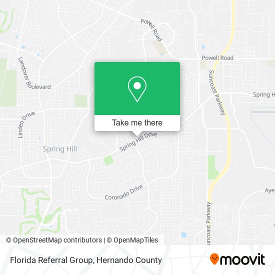 Mapa de Florida Referral Group