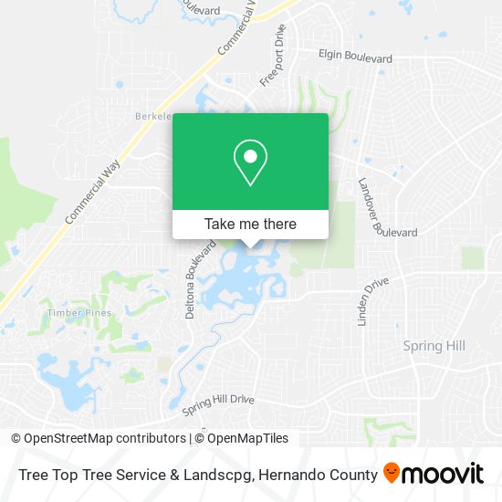 Tree Top Tree Service & Landscpg map