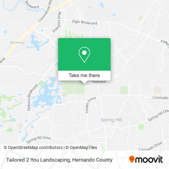 Tailored 2 You Landscaping map