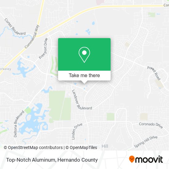 Top-Notch Aluminum map
