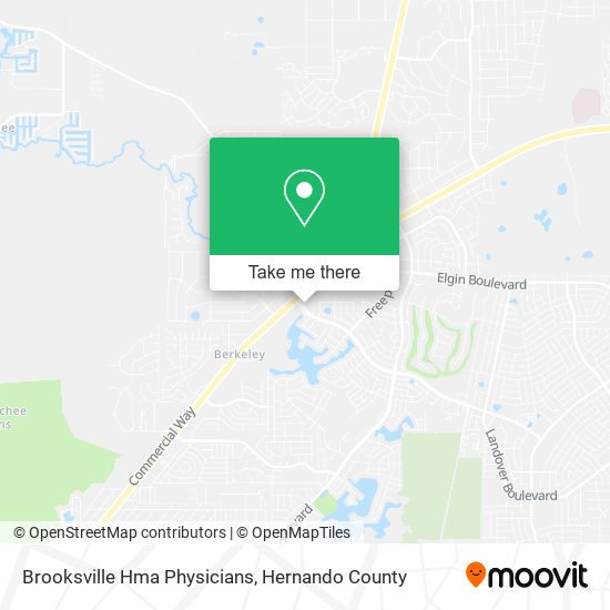 Mapa de Brooksville Hma Physicians