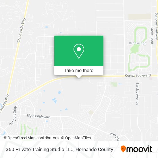 Mapa de 360 Private Training Studio LLC