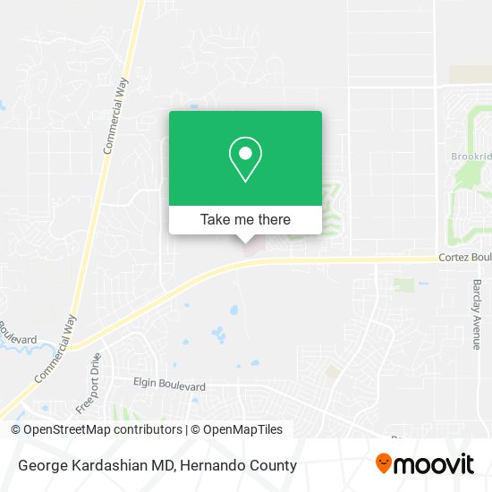 George Kardashian MD map