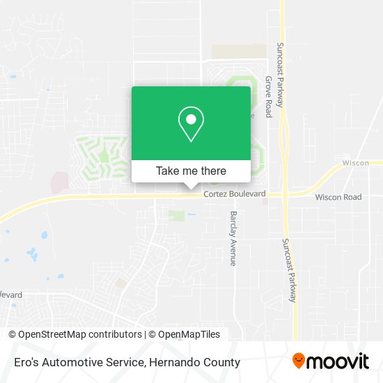 Ero's Automotive Service map