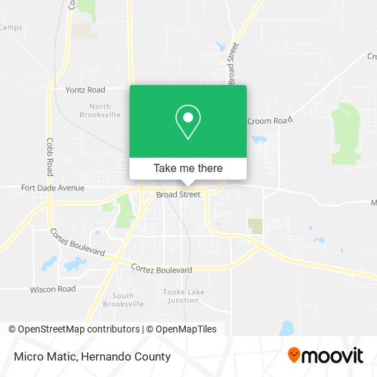 Micro Matic map