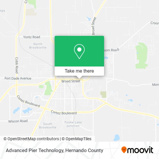 Advanced Pier Technology map