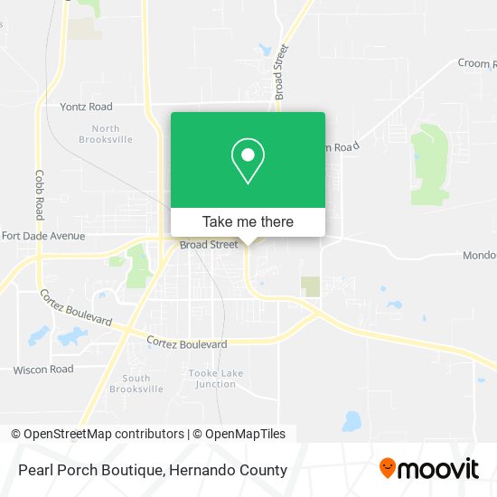Pearl Porch Boutique map