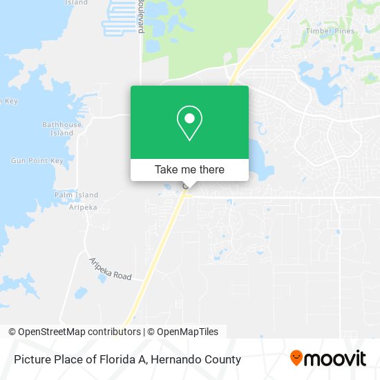 Picture Place of Florida A map