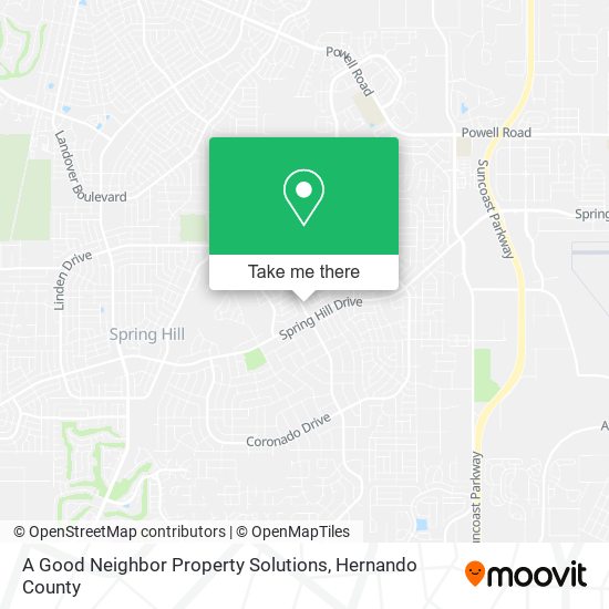 A Good Neighbor Property Solutions map