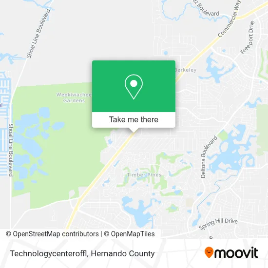 Technologycenteroffl map