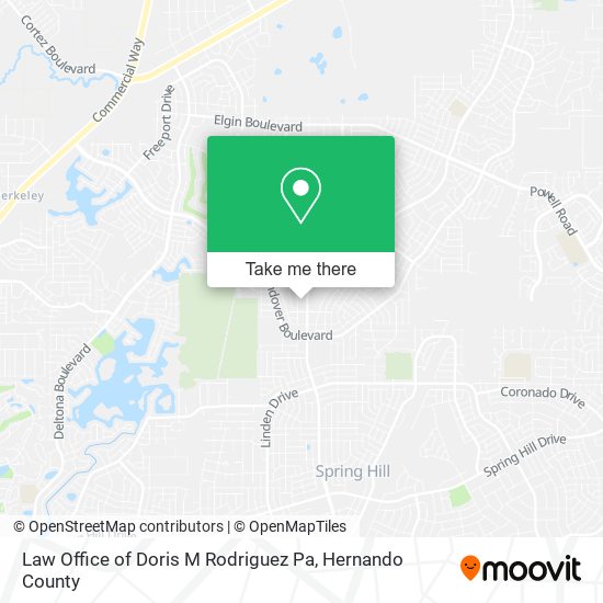 Law Office of Doris M Rodriguez Pa map