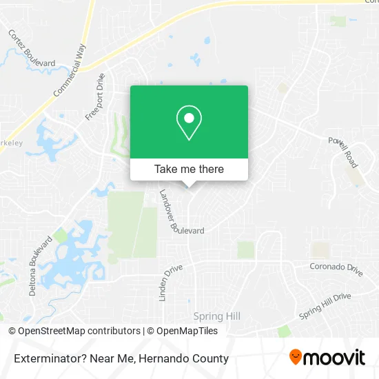 Exterminator? Near Me map