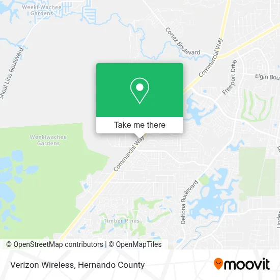 Verizon Wireless map