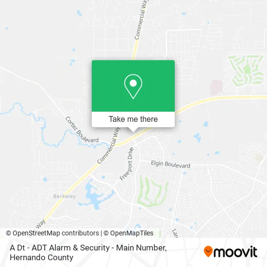 Mapa de A Dt - ADT Alarm & Security - Main Number