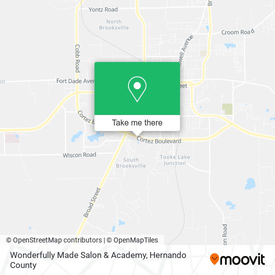 Mapa de Wonderfully Made Salon & Academy