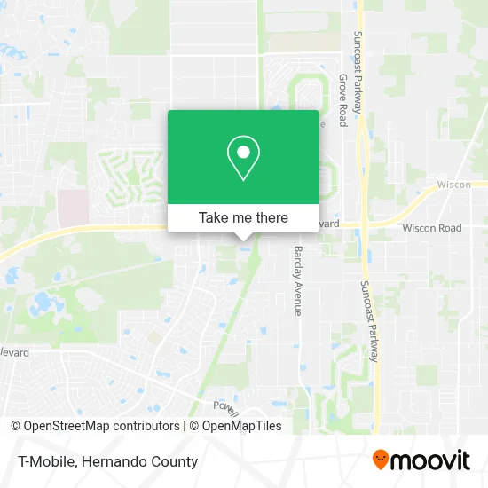T-Mobile map