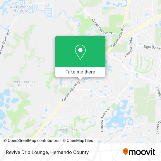 Revive Drip Lounge map