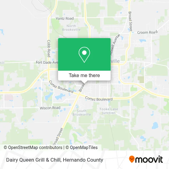 Dairy Queen Grill & Chill map