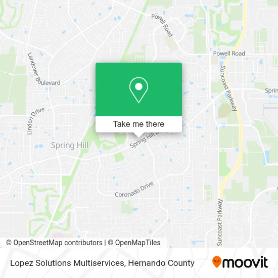 Lopez Solutions Multiservices map