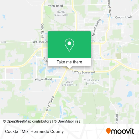 Cocktail Mix map