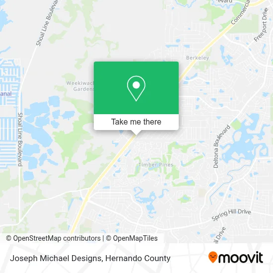Joseph Michael Designs map