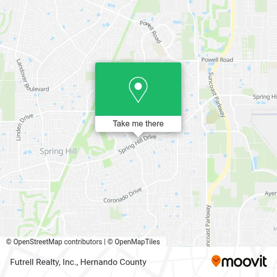 Futrell Realty, Inc. map