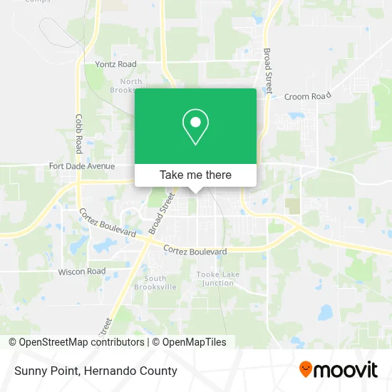 Sunny Point map