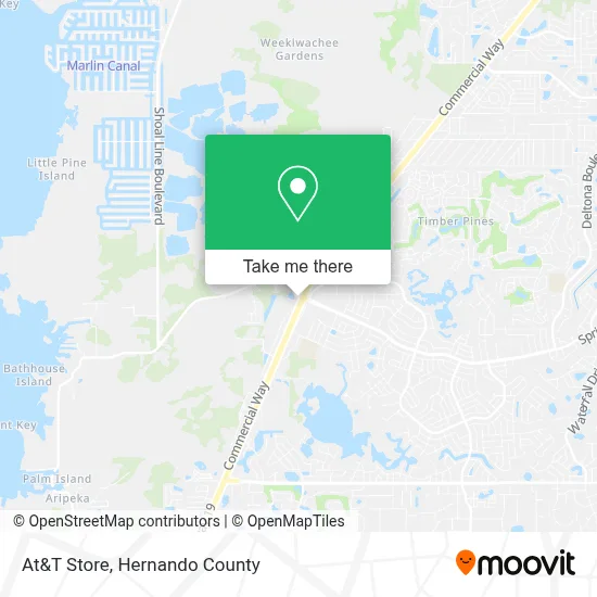 At&T Store map