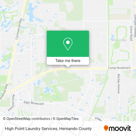 High Point Laundry Services map