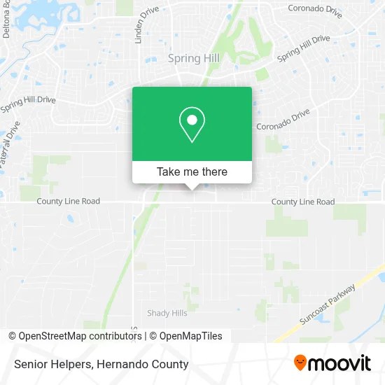 Senior Helpers map